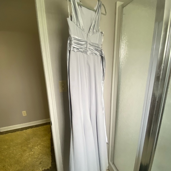 Silver Bridesmaid/Formal dress - Picture 5 of 5